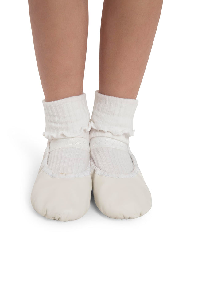 Capezio Daisy Ballet Shoe - Child, White, 8.5 M