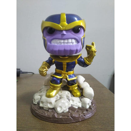 Pop Marvel Heroes Thanos Snap 6in PX Deluxe Vinyl Figure