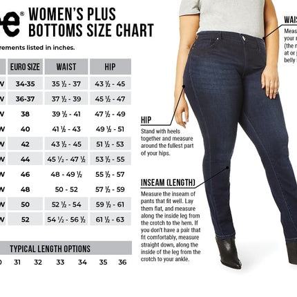Lee Women's Regular Fit Straight Leg Jean, Anchor, 10 US