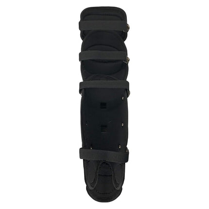 Champion Sports LG83AWBK Double Knee with Wings Shinguard, Black, 13"