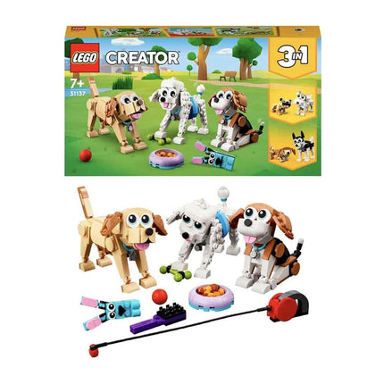 LEGO Creator 3 in 1 Adorable Dogs Set with Dachshu