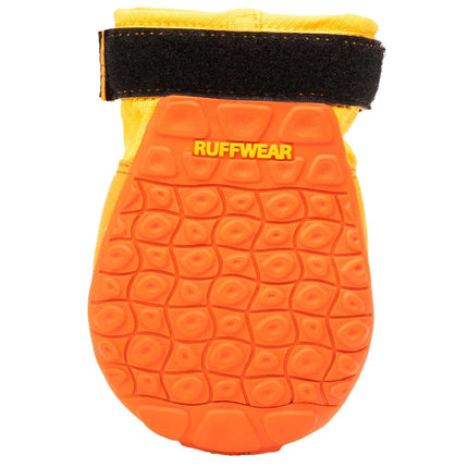 RUFFWEAR Summit Trex Dog Shoes, XXXSmall Pet Boots & Pet Running Shoes, Dog Walking Boots for Hiking, Outdoor Animal Paw Covers, Non Slip Booties for Dogs, Size XXXS, Sunrise Yellow (Pair)