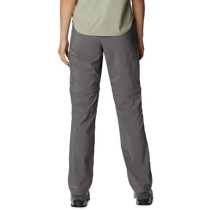 Columbia Women's Silver Ridge Utility Convertible Pant Hiking Convertible Trousers, City Grey, Size 8/R