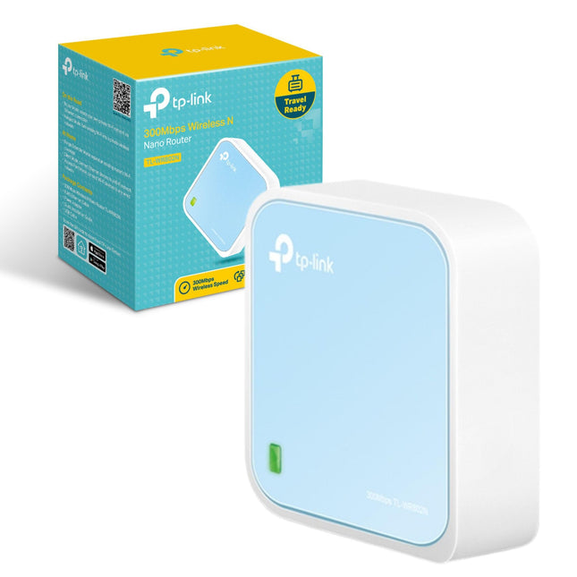 TP-Link TL-WR802N Wireless Travel WiFi Router, N30