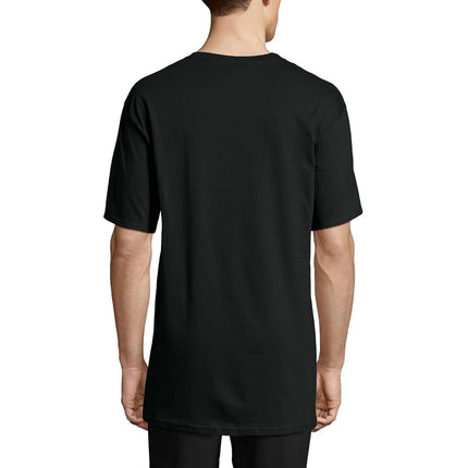 Hanes Men's Beefy Short Sleeve Tee Value Pack (2-Pack) (Availble in Tall) T-Shirt, Charcoal Heather, Medium (Pack of 2)