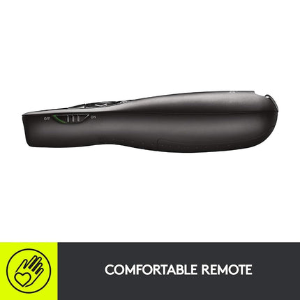 Logitech Wireless Presenter R400 Earplug, 5 cm, Black