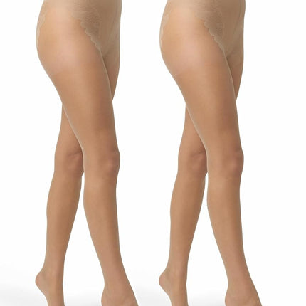 HUE Women's 2 Pack Sheer Tights Assorted Women's T