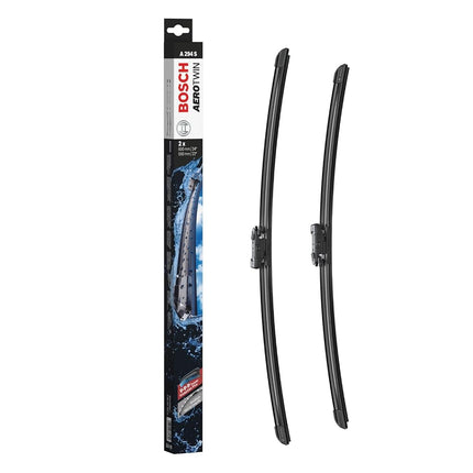 Bosch Aerotwin A 294 S Front Windscreen Wipers, 2 Blades, 600 mm / 550 mm