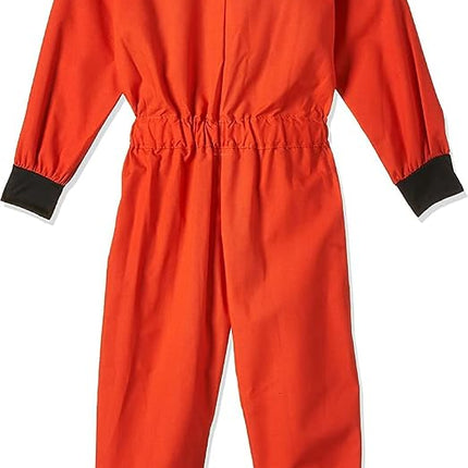 Astronaut 882700S Jumpsuit + Hat Fancy Dress Space Uniform Costume, Kid's, Small (Ages 3 - 4) Halloween