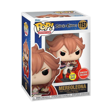 Funko Black Clover Mereoleona US Exclusive Glow Pop! Vinyl Figure, 4.5-Inch Height