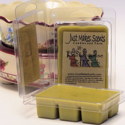 Just Makes Scents 2 Pack - Frankincense & Myrrh Scented Blended Soy Wax Melts