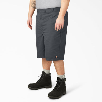 Dickies Men's 13-inch Multi-use Pocket Work Shorts, Charcoal Grey, 38 UK