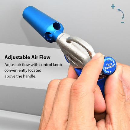 FIRSTINFO A18563US Windstorm High Volume Air Blow Gun with Adjustable Air Flow and High Flow Nozzle