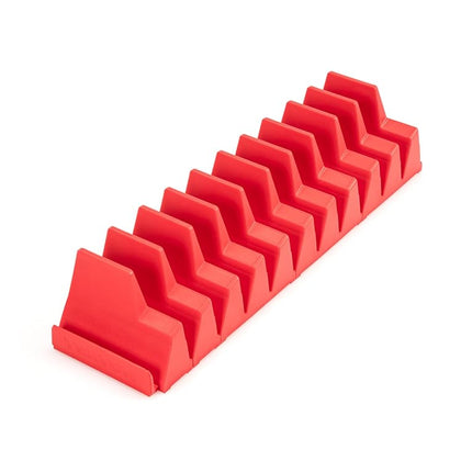 TEKTON 10-Tool Modular Wrench Organizer Set (Red) | OTM92210 | Made in USA
