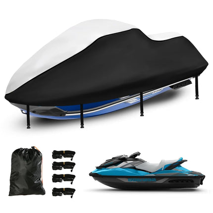 Jet Ski Cover 3 Seater, Upgraded Heavy Duty 420D W