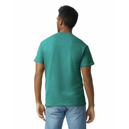 Gildan Men's Ultra Cotton T-Shirt, Style G2000, Multipack, Galapagos Blue (3-Pack), L (Pack of 3)