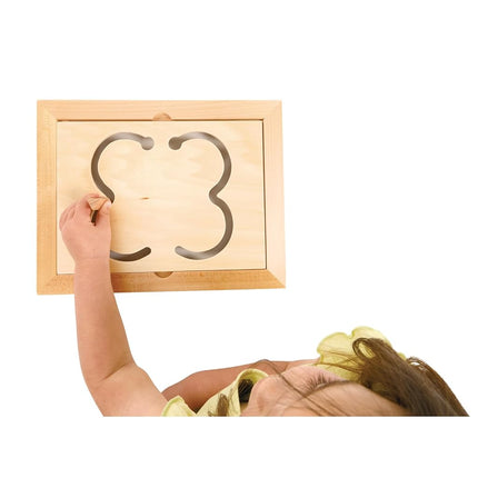 Excellerations Premium Kids Wooden Prewriting Skills Tracing Template 13 inches by 10 inches Multipack Set, Preschool, Homeschool, Kids, Educational, PreK, Ages 3, 4