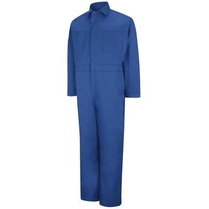 Red Kap Men's Twill Action Back Coverall, Electric Blue, 52