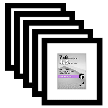 Americanflat 7x8 Picture Frame with Polished Plexi
