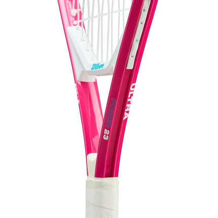 Wilson Ultra Power 23" Junior Recreational Tennis Racket - Pink/White/Blue