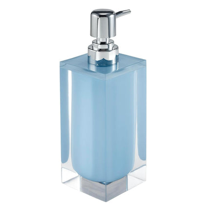 IZOD - Lotion Pump/Soap Dispenser, Sleek Resin Countertop Accessories, Dorm Room Essentials, Modern Home Decor (Marina Collection, White)