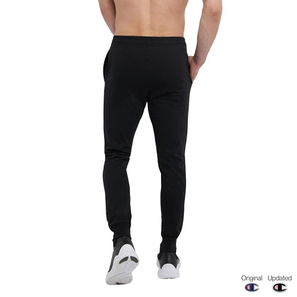 Champion Men's, Everyday, Lightweight, Comfortable Joggers, 31" Sweatpants, Black C Patch Logo, XXL
