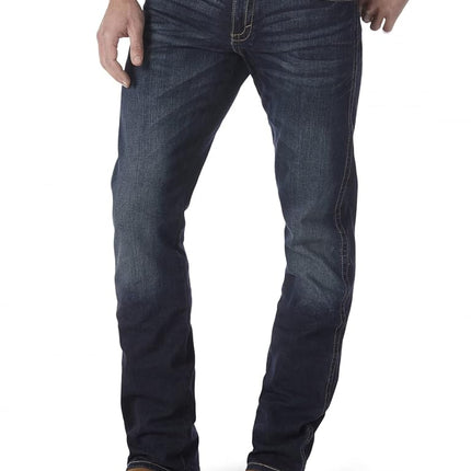 Wrangler Men's 20x Slim Fit Straight Leg Jean, Den