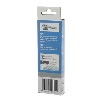 Bosch 17000334 Cooktop Glass Scraper for Induction + Electric Cooktops