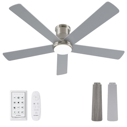 Autoday 52 Inch Ceiling Fans with Lights and Remot