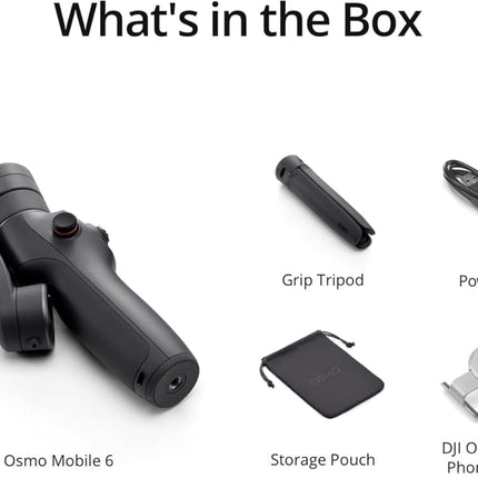 Estabilizador de cardán para smartphone DJI Osmo Mobile 6