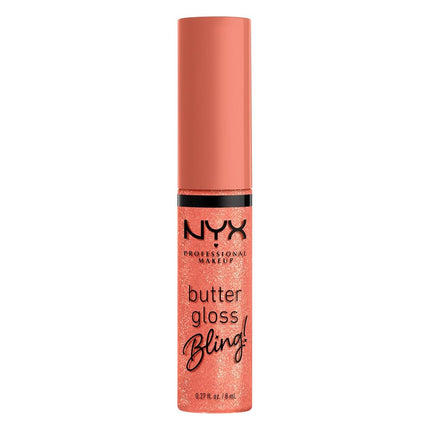 NYX PROFESSIONAL MAKEUP Butter Gloss Bling Lip Gloss, Non Sticky and Shiny Vegan Lip Makeup - Dripped Out