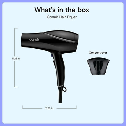 Conair 1875 Watt Shine & Style Hair Dryer
