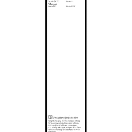 Bosch Wiper Blade Aerotwin A215S, Length: 650mm/600mm – Set of Front Wiper Blades - Only for Left-Hand Drive (EU)