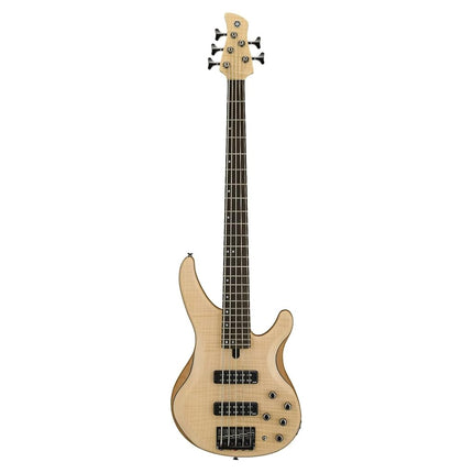 Yamaha TRBX605 5-String Flamed Maple Bass Guitar, 