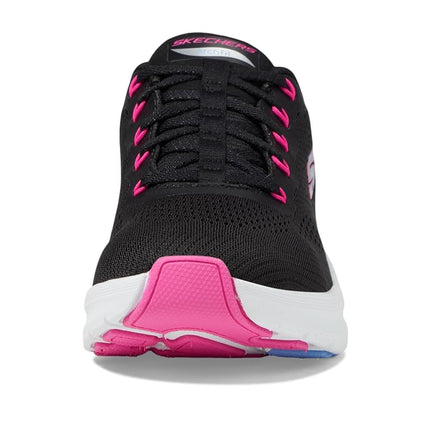 Skechers Slip ins Arch Fit 2.0 Easy Chic Running Trainers Black/Hot Pink 7 UK