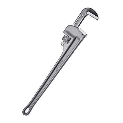 VEVOR Pipe Wrench, 24" Aluminum Straight Pipe Wrench, Adjustable Plumbing Wrench, with High Strength Jaw and Ergonomic Handle, Easy to Carry, Hangable Design, for Water Pipes, Automotive Repairs