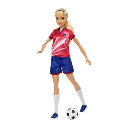 Barbie Careers Soccer Player Doll and Themed Fashions