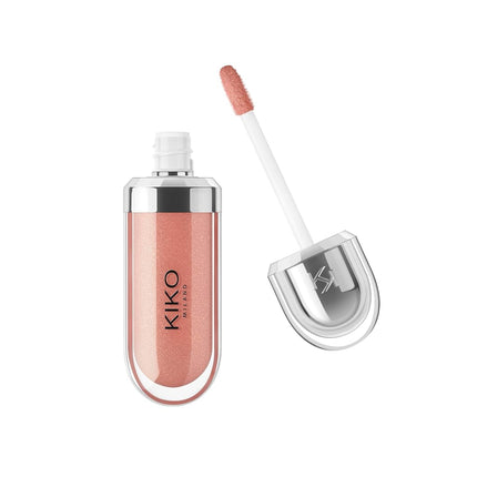 KIKO Milano 3D Hydra Lipgloss 19 I Hydrating Lip Gloss for Plumped 3D Shine, Non-Sticky Lipstick Gloss with Wand Applicator, Long Lasting Comfort, Professional Lip Products by KIKO Milano