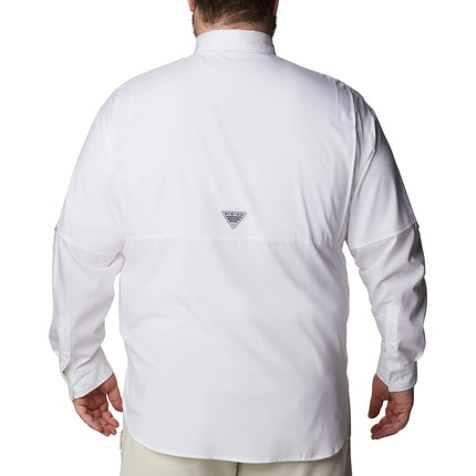 Columbia Men's Tamiami II Long Sleeve Shirt, White, 6X Big