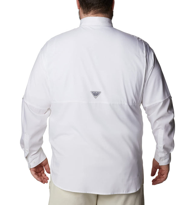 Columbia Men's Tamiami II Long Sleeve Shirt, White, 6X Big