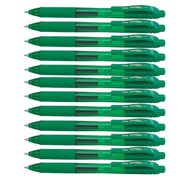 Pentel EnerGel BL107-D Gel Ink Roller Ball Pen wit