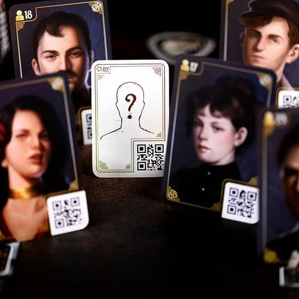 Lucky Duck Games Chronicles of Crime The Millennium Series - 1900 Board Game | Cooperative Murder Mystery Game for Kids and Adults | Ages 12+ | 1-4 Players | Avg. Playtime 60-90 Mins