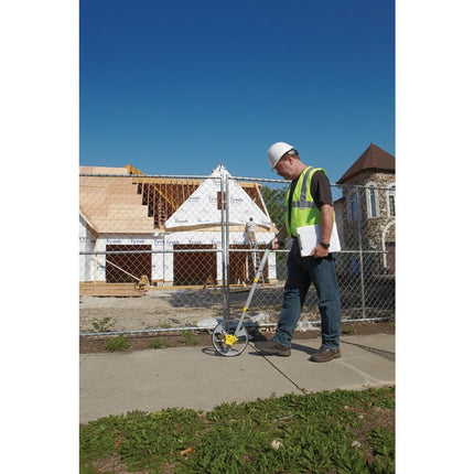 BOSCH Rolatape RT312 12.5-Inch Aluminum Measuring Wheel - Lightweight, Durable Design, Ideal for Landscaping & Construction, Yellow