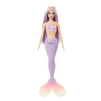 Barbie Mermaid Doll with Pink and Lilac Fantasy Ha