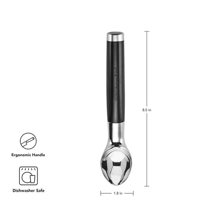 Cuchara para helado KitchenAid Classic, talla única, negro 2