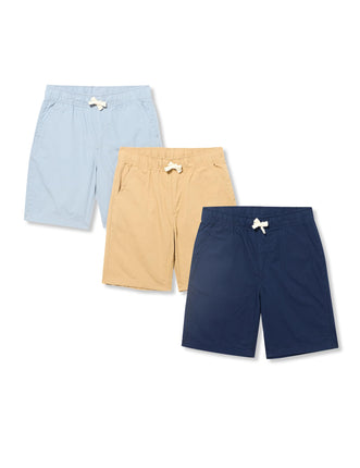 The Children's Place Boys' Cotton Pull on Shorts, 