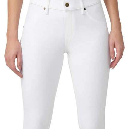 HUE Women's Essential Denim Jean Leggings, Assorted Hosiery, White, 2X