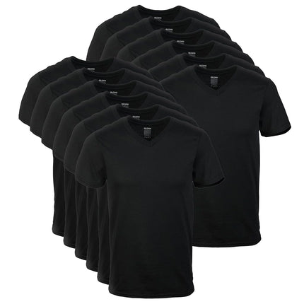 Gildan Men's V-Neck T-Shirts, Multipack, Style G11