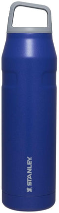 STANLEY IceFlow Cap and Carry Water Bottle 36 oz | Wide Mouth Twist Lid | Lightweight and Leakproof for Travel and Sports | Insulated Stainless Steel | BPA-Free | Lapis Glimmer