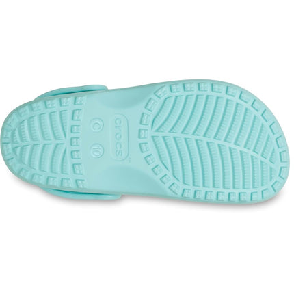 Crocs Unisex Kids Clog, Classic Floral Cut Out Clog T, Aquamarine, 9 UK Child